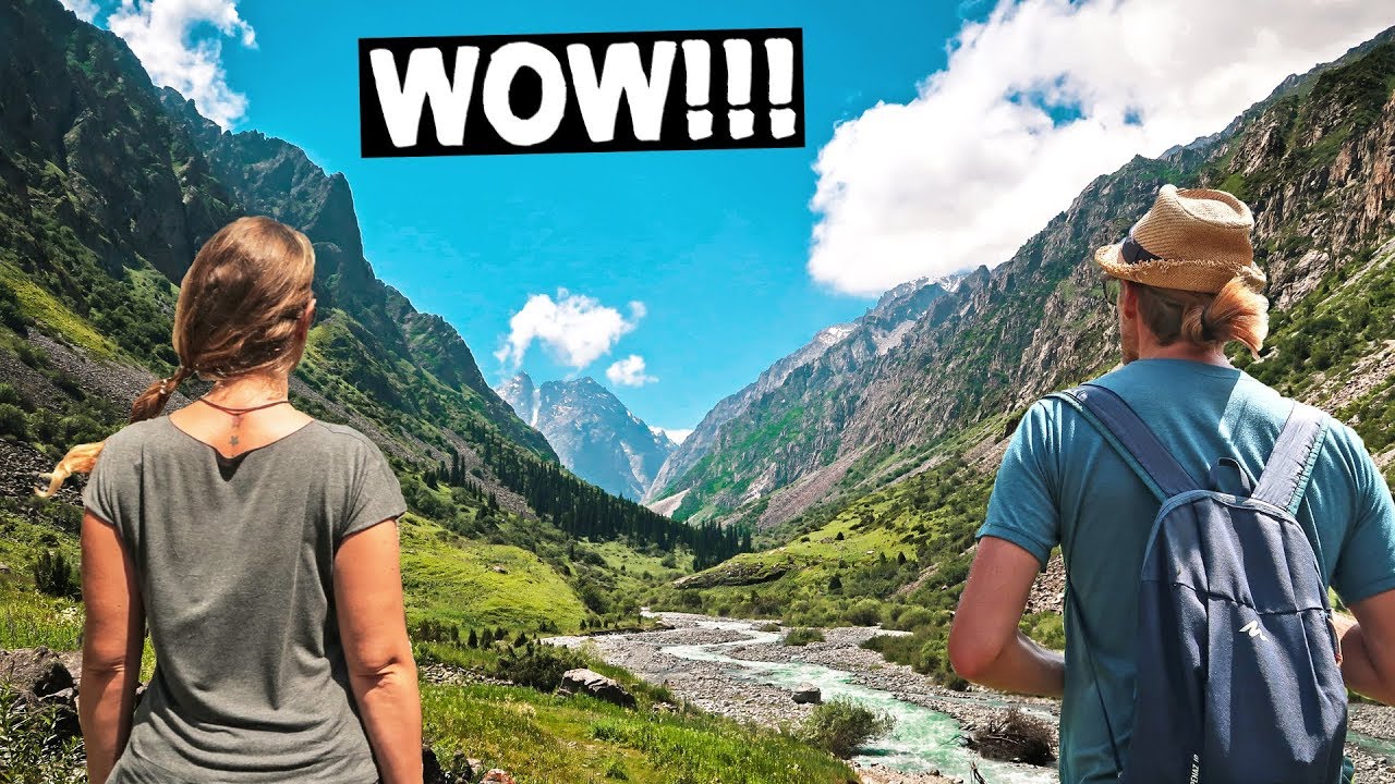 OUR FAVOURITE PLACE KYRGYZSTAN | Hiking in Ala Archa National Park | Central Asia Travel Vlog
