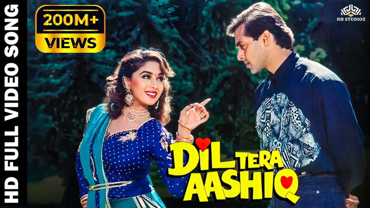 Dil Tera Aashiq Superhit Song | Salman Khan, Madhuri Dixit | Kumar Sanu, Alka Yagnik | 90s Hit