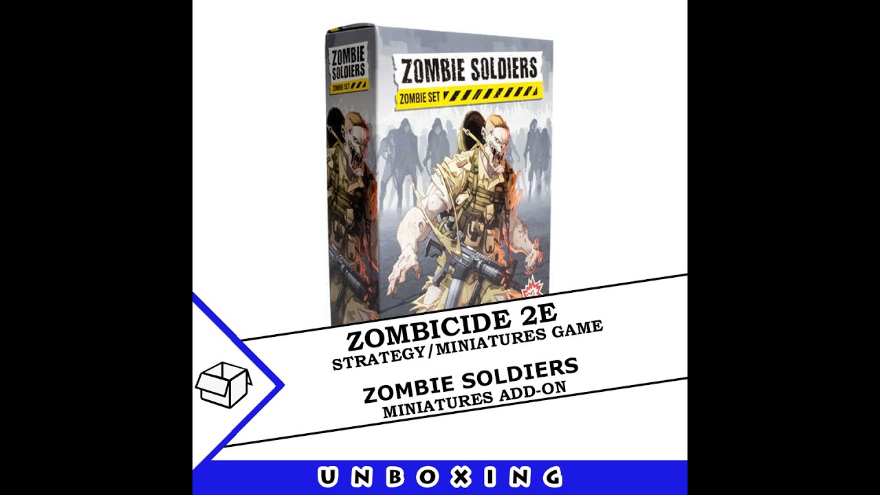 Zombicide: 2nd Edition - Zombie Soldiers add-on packs