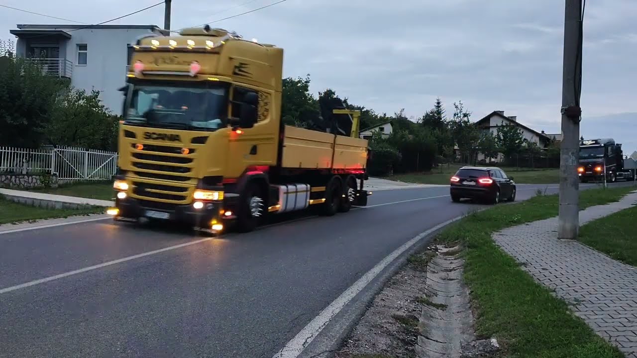 Truck Hody Radošovce 2025, prejazd cez Dechtice 25. júla 2025