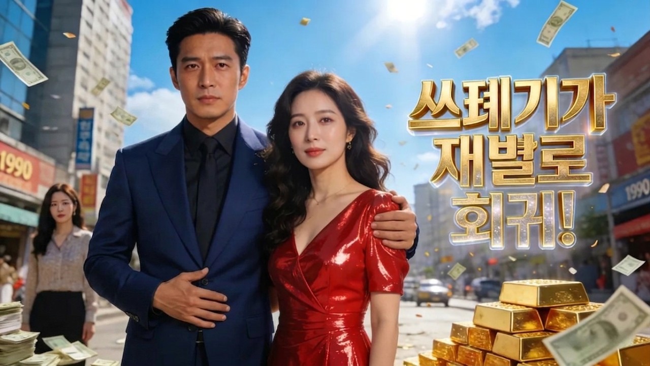 쓰레기가 재벌로 회귀! 이번엔 아내와 딸을 지킨다!💎