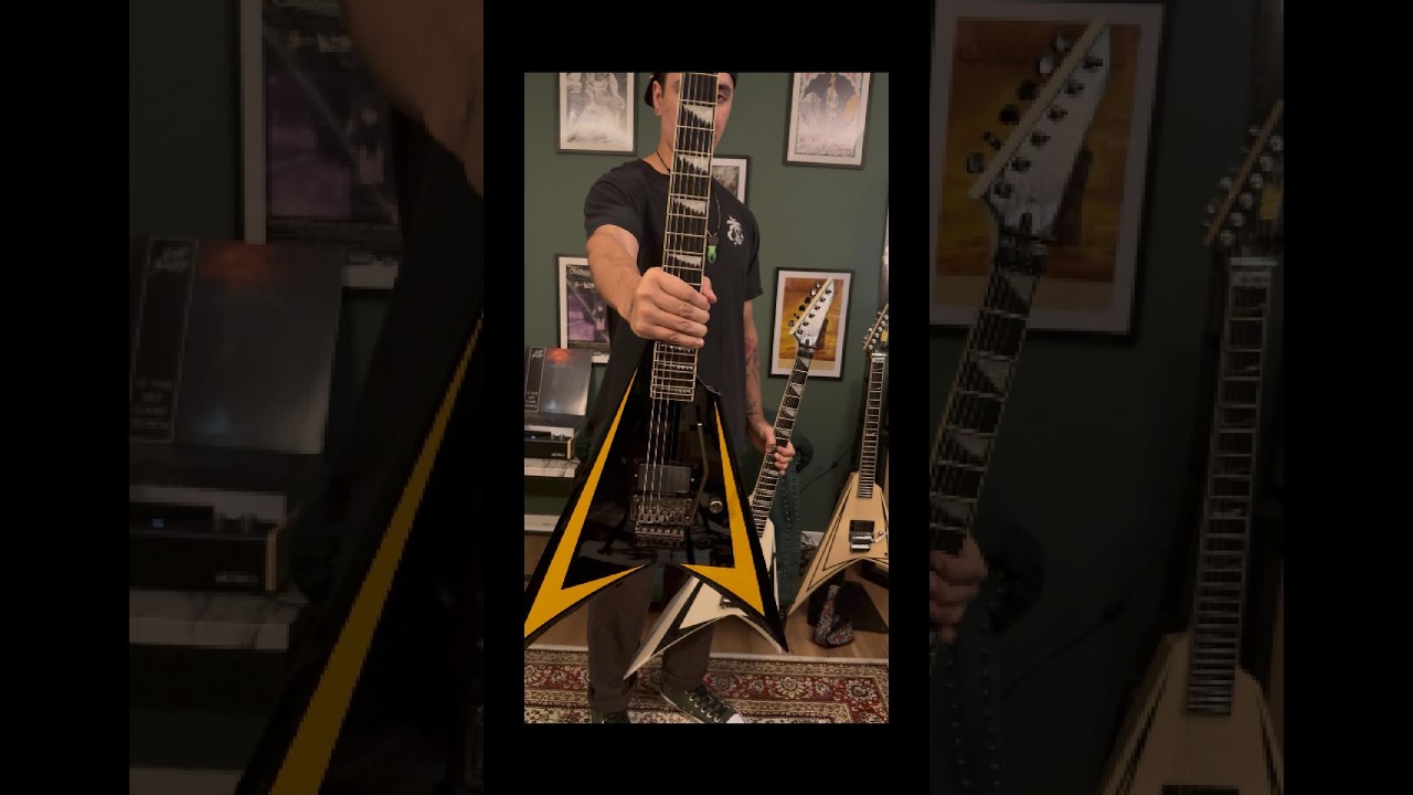 '07 ESP LTD Alexi-600 Black & Yellow / The Legend Continues