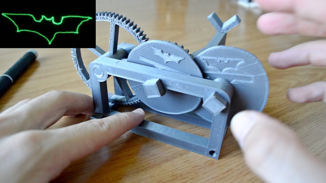 Mechanical Laser Show | PLA Tungsteno