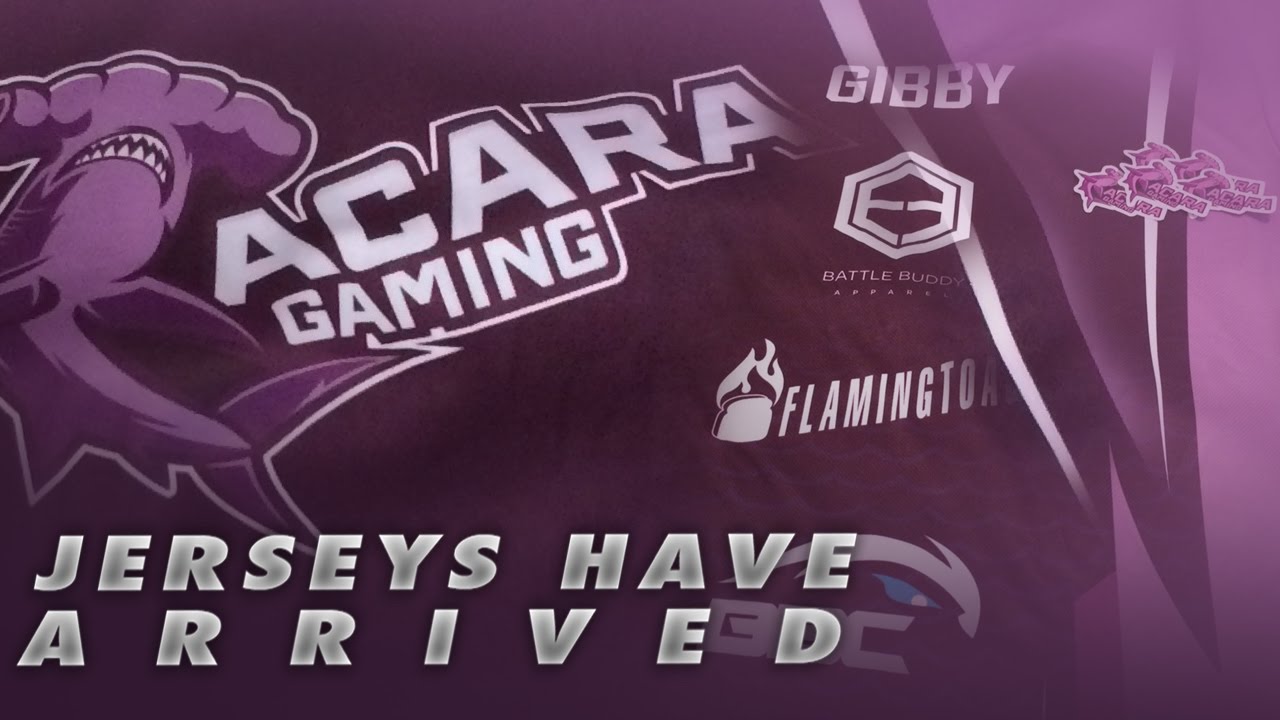 The AcaRa Gaming Jersey!