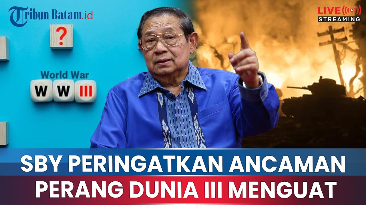 🔴SBY BERI PERINGATAN KERAS! ANCAMAN PERANG DUNIA III MENGUAT, PBB DIMINTA GELAR SIDANG DARURAT
