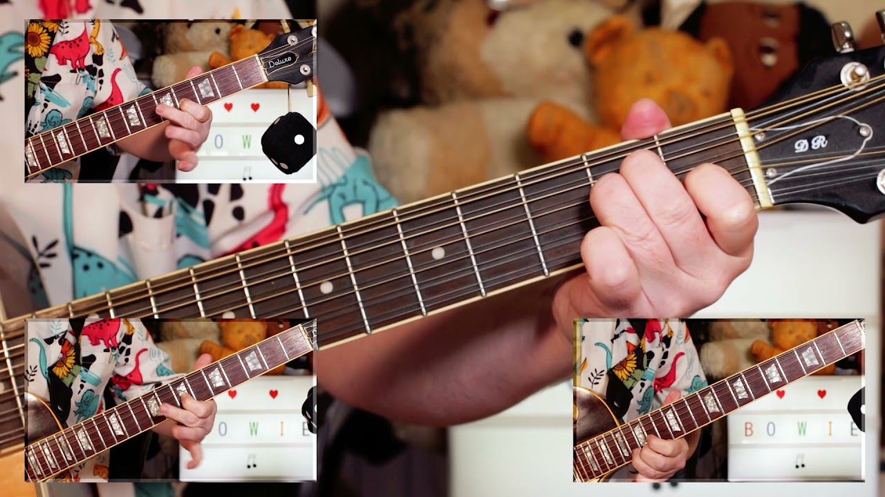 All The Madmen - David Bowie Guitar Play Through