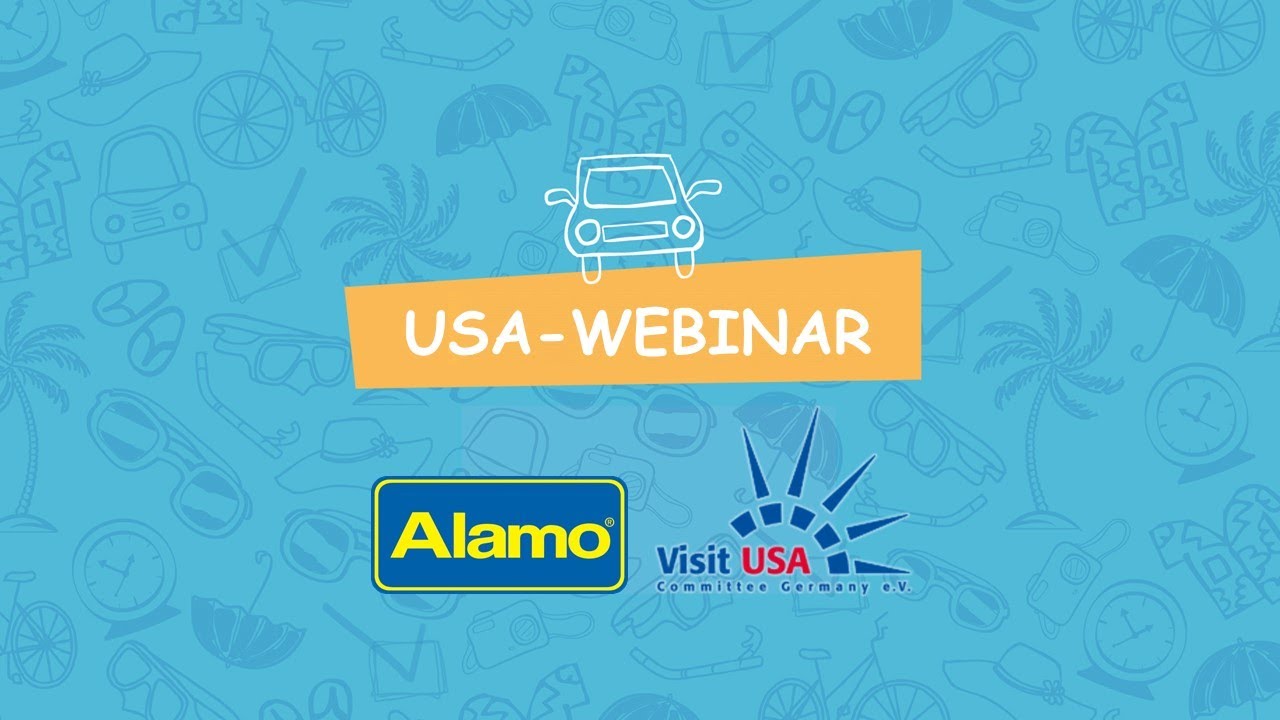 USA Webinar - Alamo Mietwagen USA am 30.10.2019