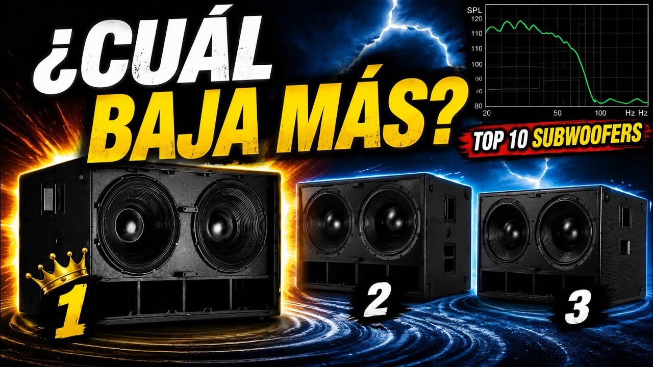 Top 10 subwoofer dobles más profundos