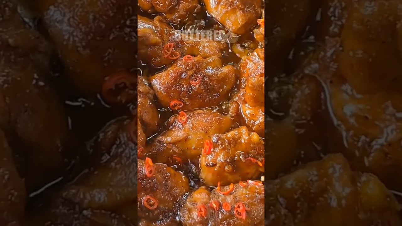 Spicy Buttered Garlic Chicken #food #tandoorichickentikka #chicken #desichickenfry