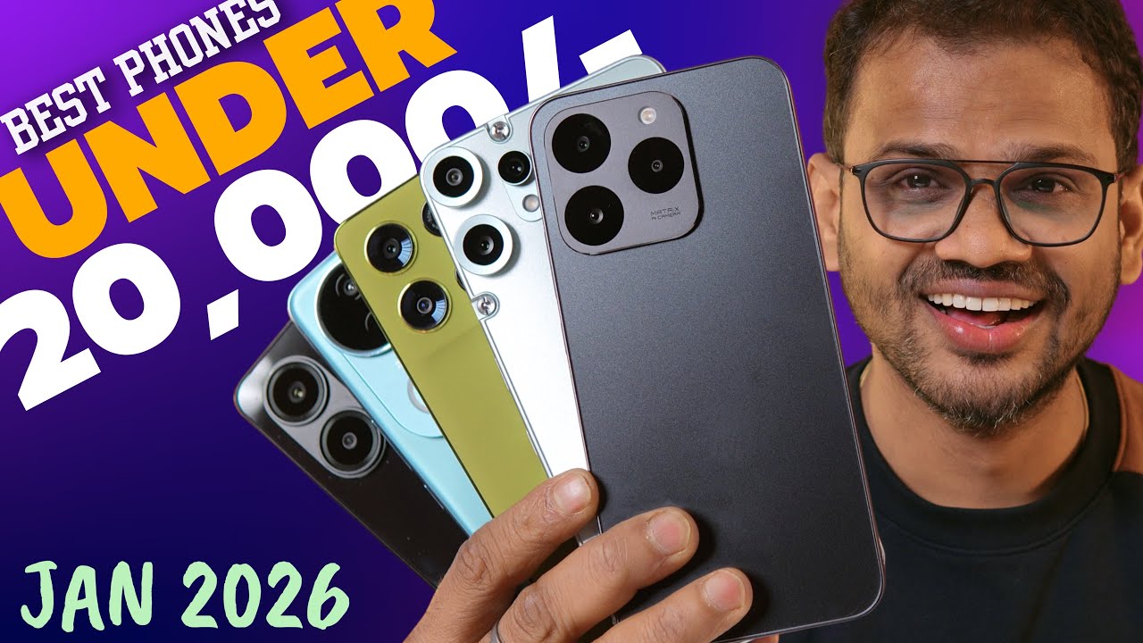 TOP 5 Best Phone Under 20000 - Jan 2026🔥 Best 5G Mobile Phone Under 20k