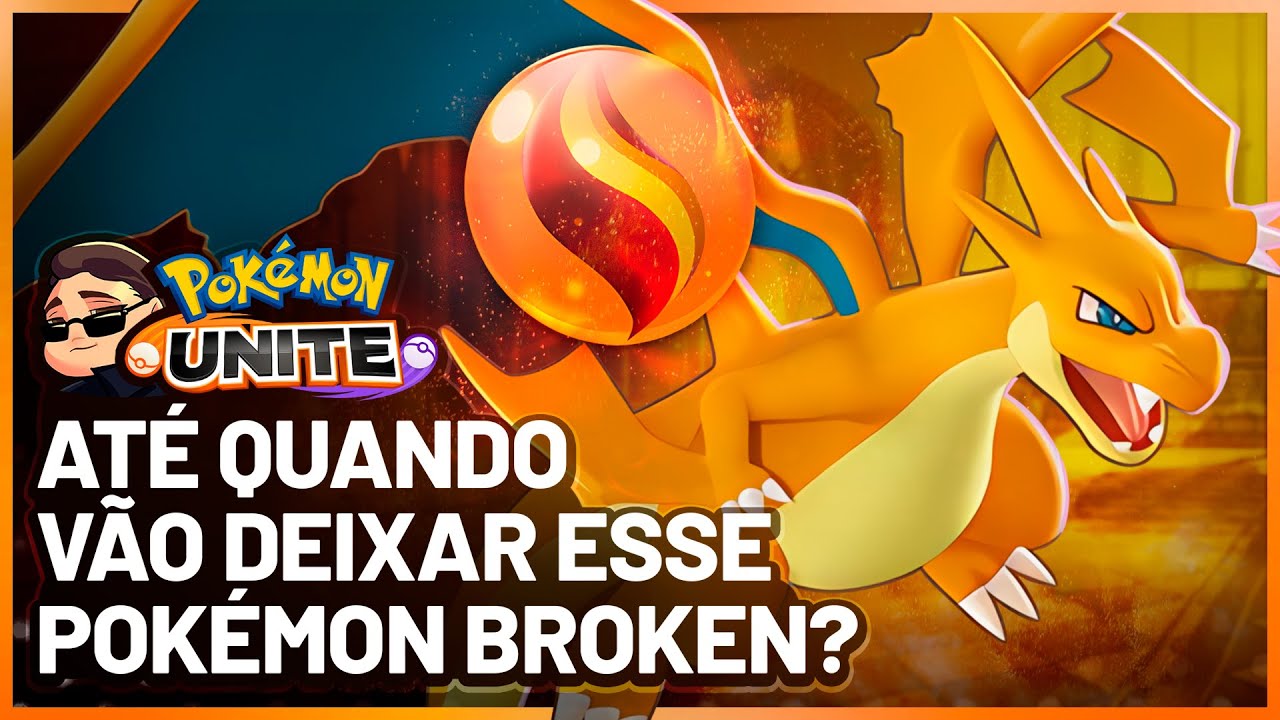 QUANDO VÃO NERFAR ESSE POKEMON? Pokemon Unite Mega Charizard Y Gameplay