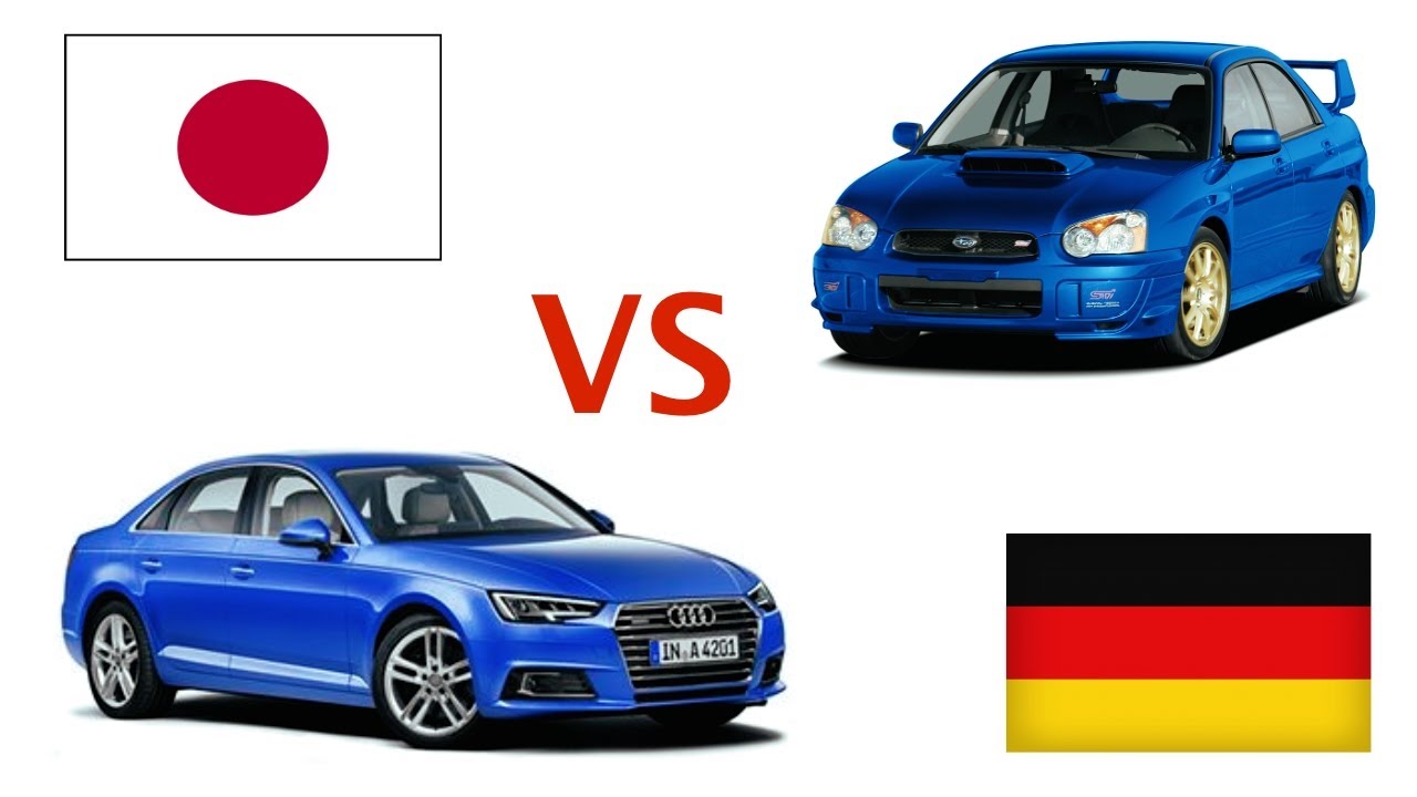 Impreza WRX STI gdb Spec C vs Audi A4 B9 st2