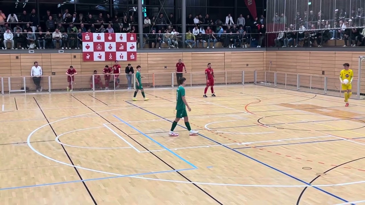 Sparkassenpokal Rosenheim 2024 🏆⚽️ SB DJK Rosenheim gegen SB Chiemgau Traunstein Erstes Halbfinale