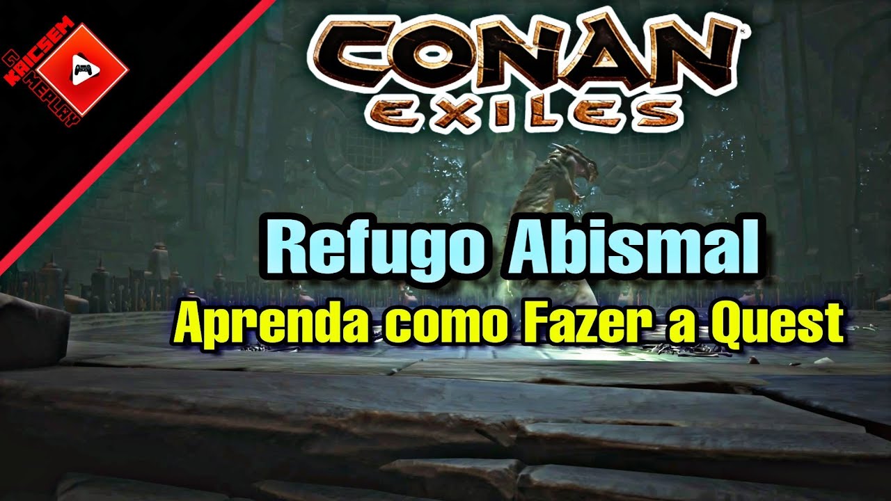 Conan Exiles PS4 (PT-Br) Refugo Abismal/Quest Completa