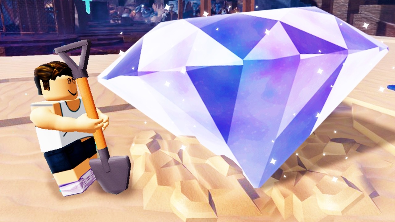 Digging MYTHICAL ITEMS in Roblox
