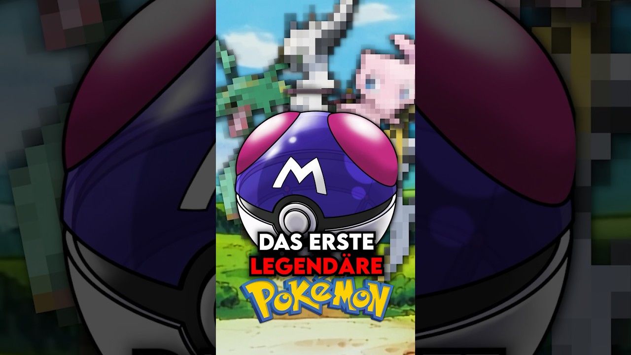 Wer war das ERSTE Legend&auml;re Pokemon? #pokemon #anime #nintendo #cartoon