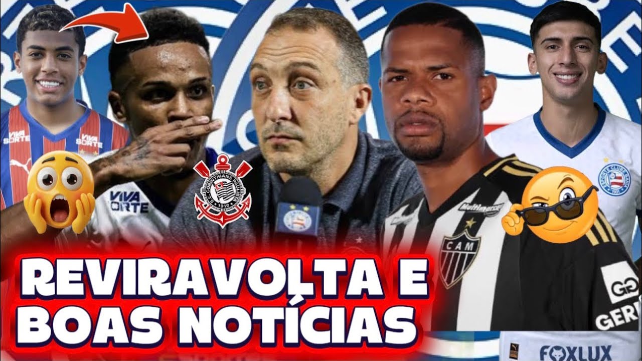 🔥💣😱BAHIA, AGORA: REVIRAVOLTA EM NEGOCIAÇÃO COM ATACANTE;🚨JUNIOR SANTOS, KAYKY, SANABRIA🚨BAHIA TREINA