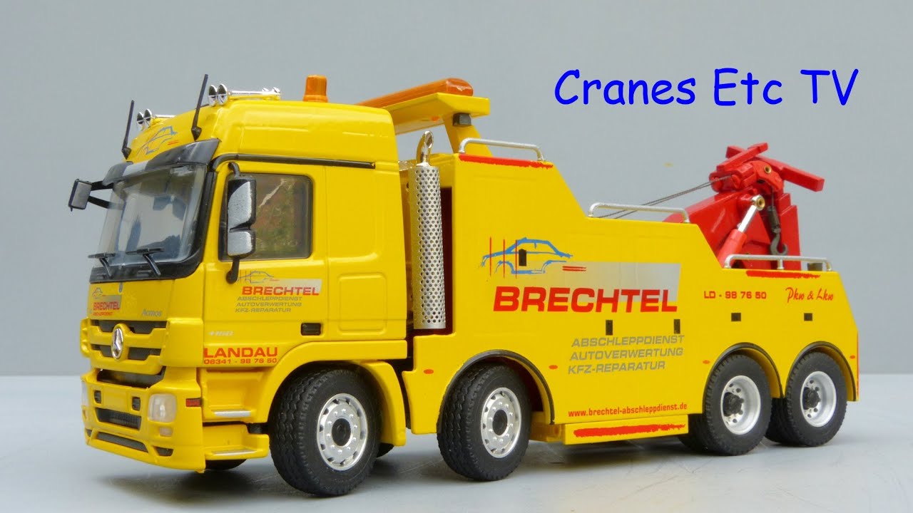 Conrad Brechtel Masterlift + Mercedes-Benz Actros Recovery Truck Review