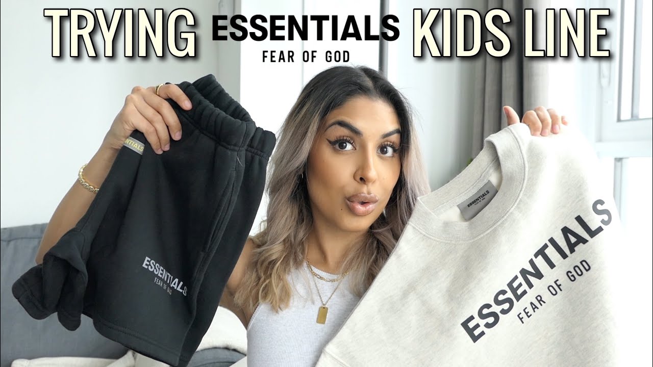 I Tried Fear of God Essentials' KIDS LINE