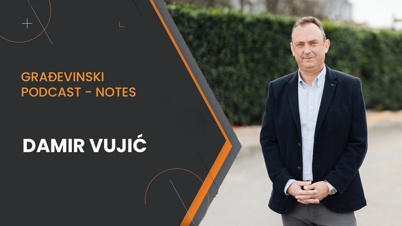 Damir Vujić iz Grase o geotehničkim radovima i zaštiti građevinske jame #27 Građevinski podcast