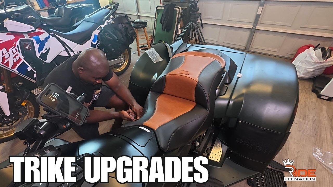 Upgrading My Wife’s 2024 Goldwing Trike with Lights & the Ultimate Seat