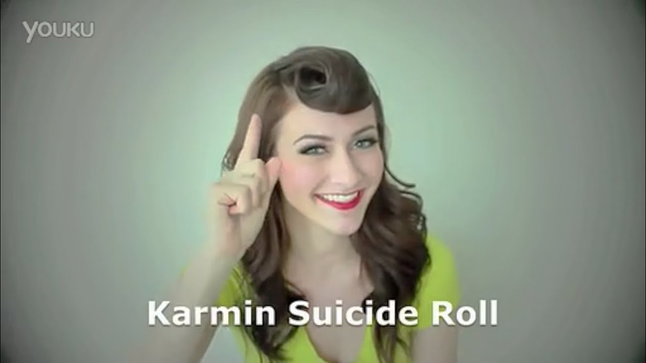 How To Do The Karmin Suicide Roll Hairstyle