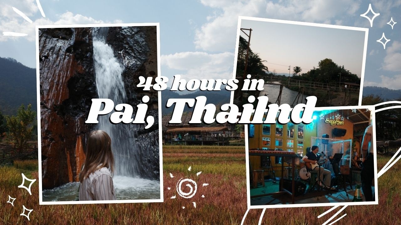 Exploring Pai, Thailand | Pam Bok Waterfall, Pai Canyon, Bamboo Bridge, Two Huts