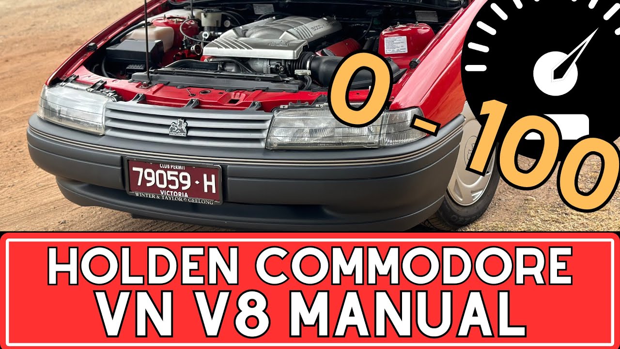 0 - 100 Holden VN 5L V8 Commodore