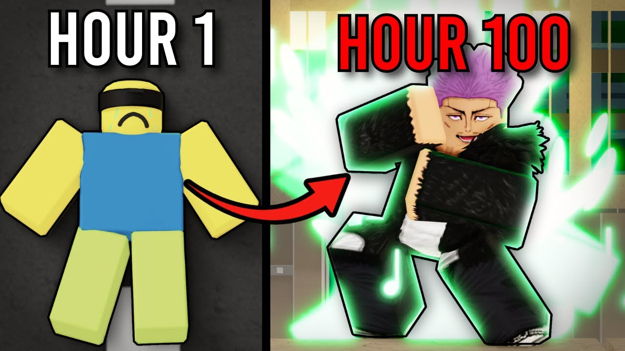 I Spent 100 HOURS in Jujutsu Shenanigans...