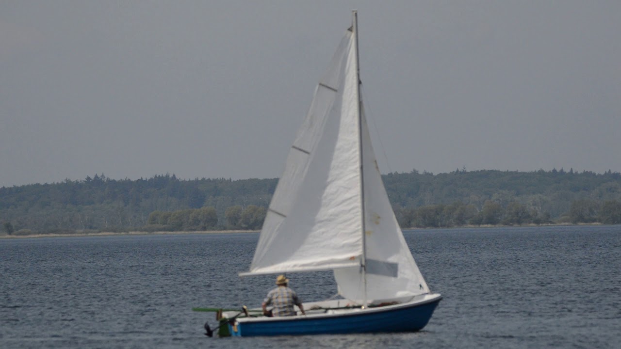 Mit der Rügenjolle auf dem Kummerower See