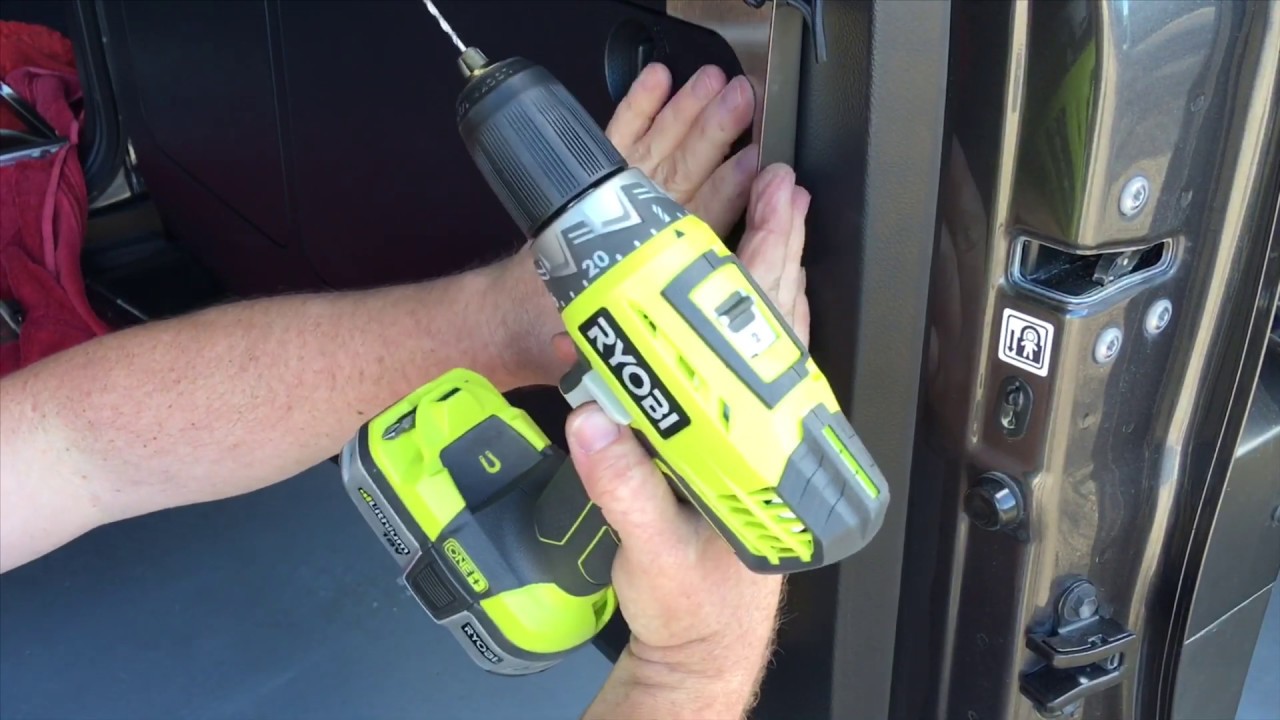 THE FULLY AWESOME KAON REAR DOOR TABLE INSTALLATION