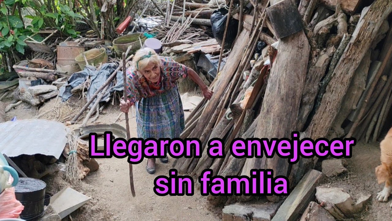 Nunca se casaron y ahora se quedaron solas sin familias. 