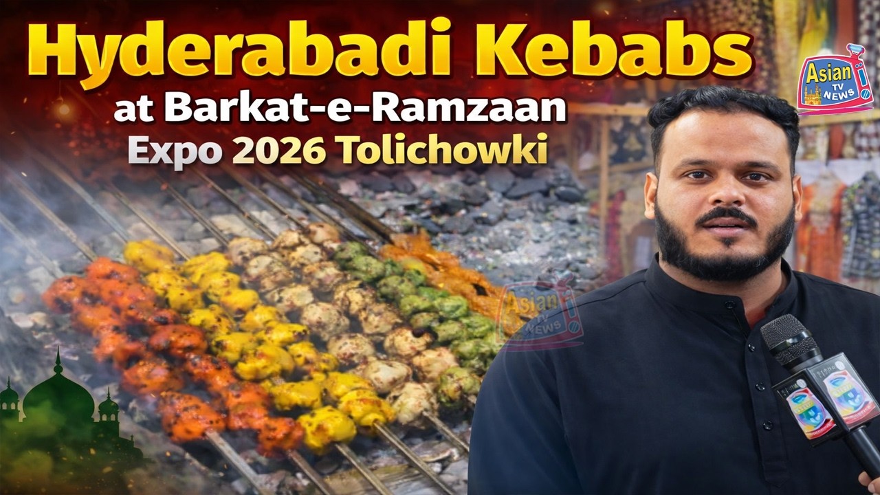 Hyderabadi Kebabs at Barkat-e-Ramzaan Expo 2026 M.F Garden Function Palace, Tolichowki