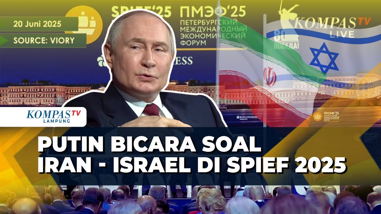 Presiden Rusia Vladimir Putin Dukung Penjaminan Keamanan Tiap Negara di SPIEF 2025