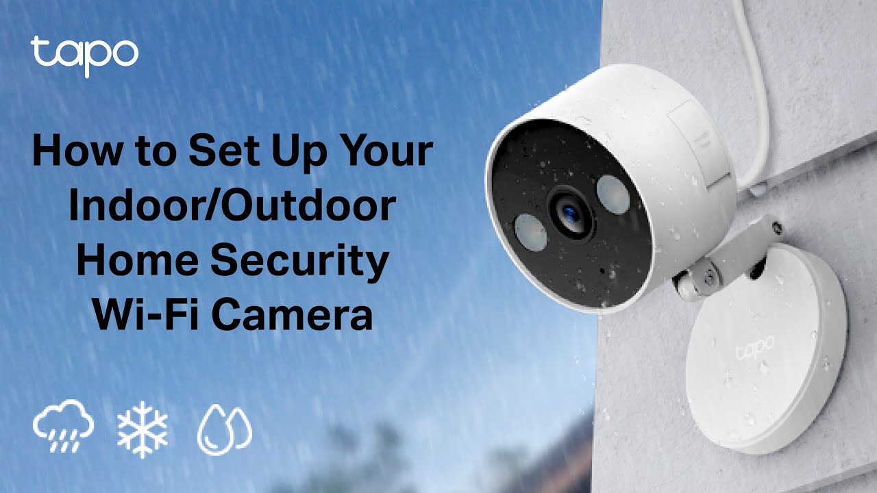How to Set Up Your Indoor/Outdoor Home Security Wi-Fi Camera (Tapo C120) | TP-Link