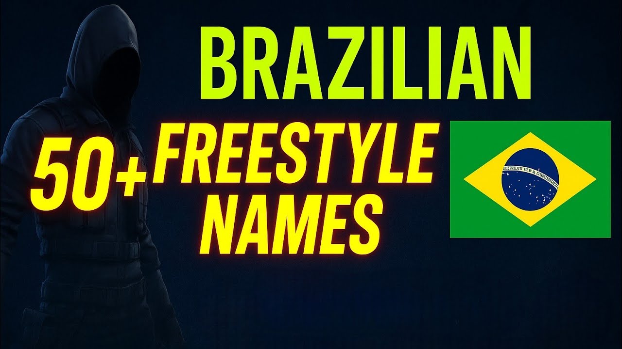 best free fire names for freestyle players 🇧🇷🥵