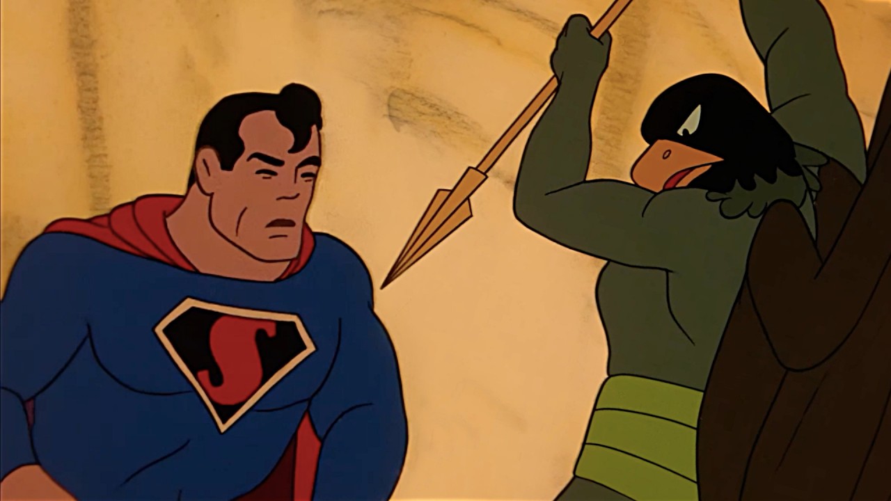 Superman vs the Hawk-Men - The Underground World (1943) 🎬 - Refurbished Cartoon