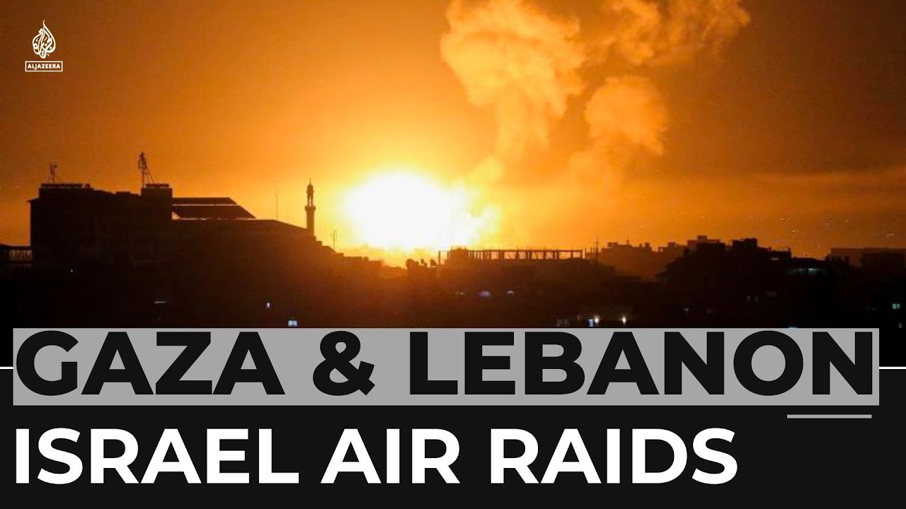 Israel launches air raids on Gaza, Lebanon following rocket fire