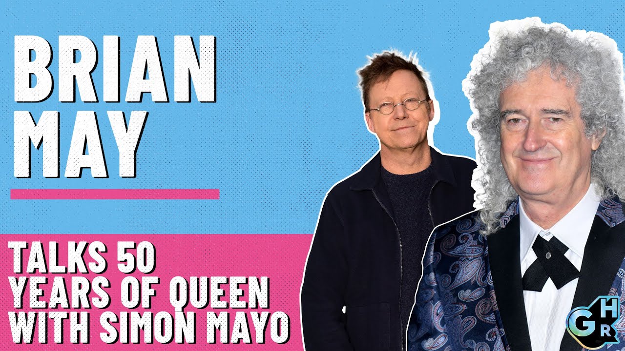 Brian May talks 50 years of Queen and memories of Freddie Mercury on The Simon Mayo Drivetime Show