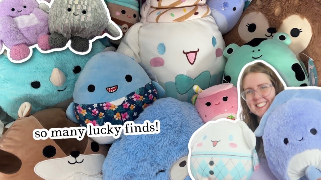 The Luckiest Squishmallow Hunting Haul! HUGE Squishmallow and BumBumz haul