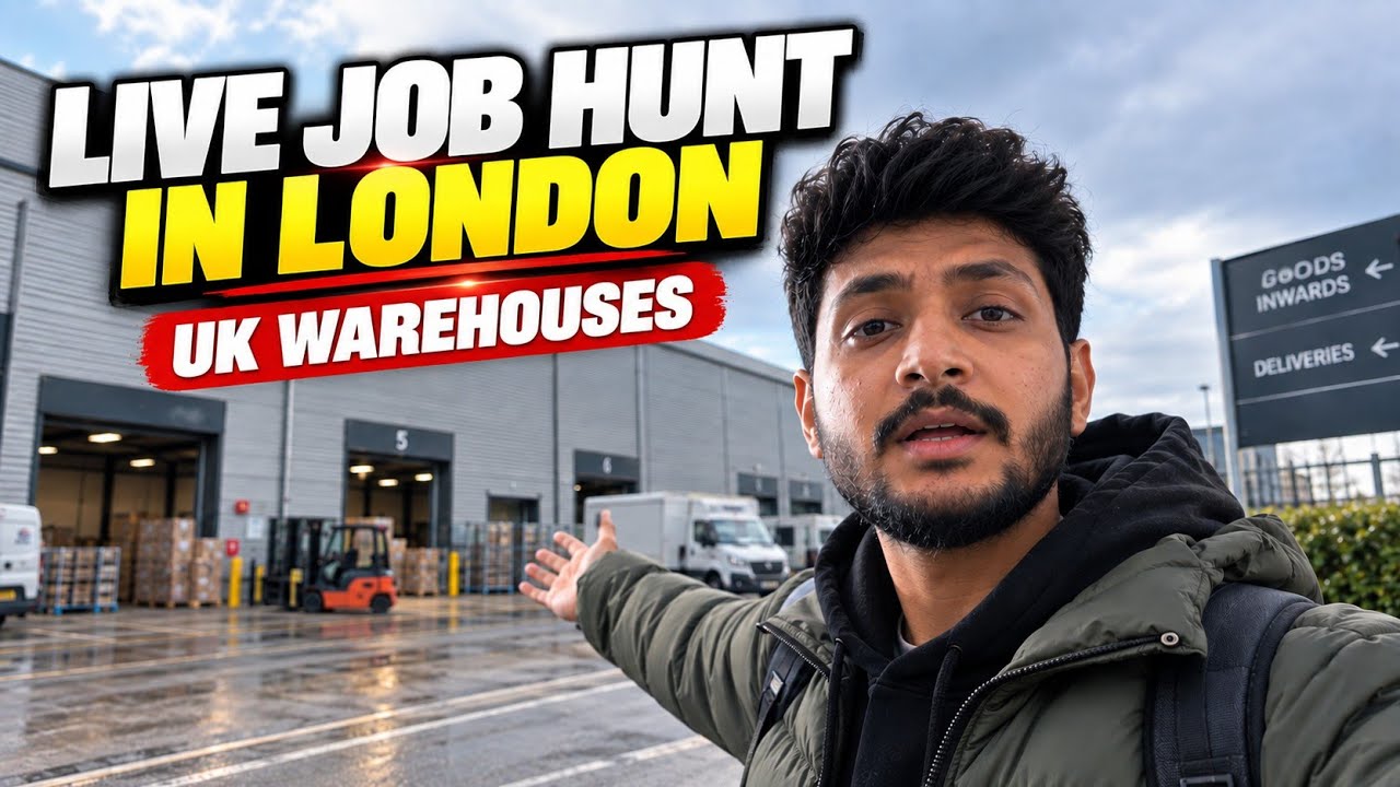 I Went Job Hunting in UK Warehouses (Real Live Experience)