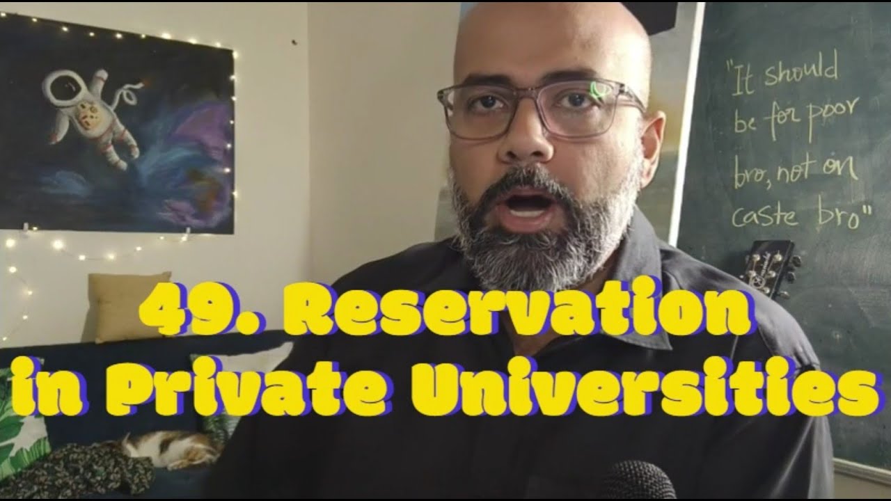 Ep 49. Reservation in Private Universities