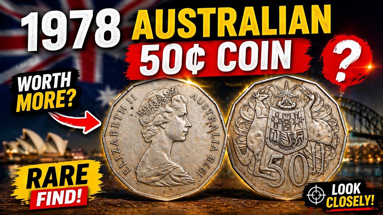 &ldquo;Is This 1978 Australian 50&cent; Coin Valuable? Full History, Design & Worth Explained!&rdquo; #coincollection