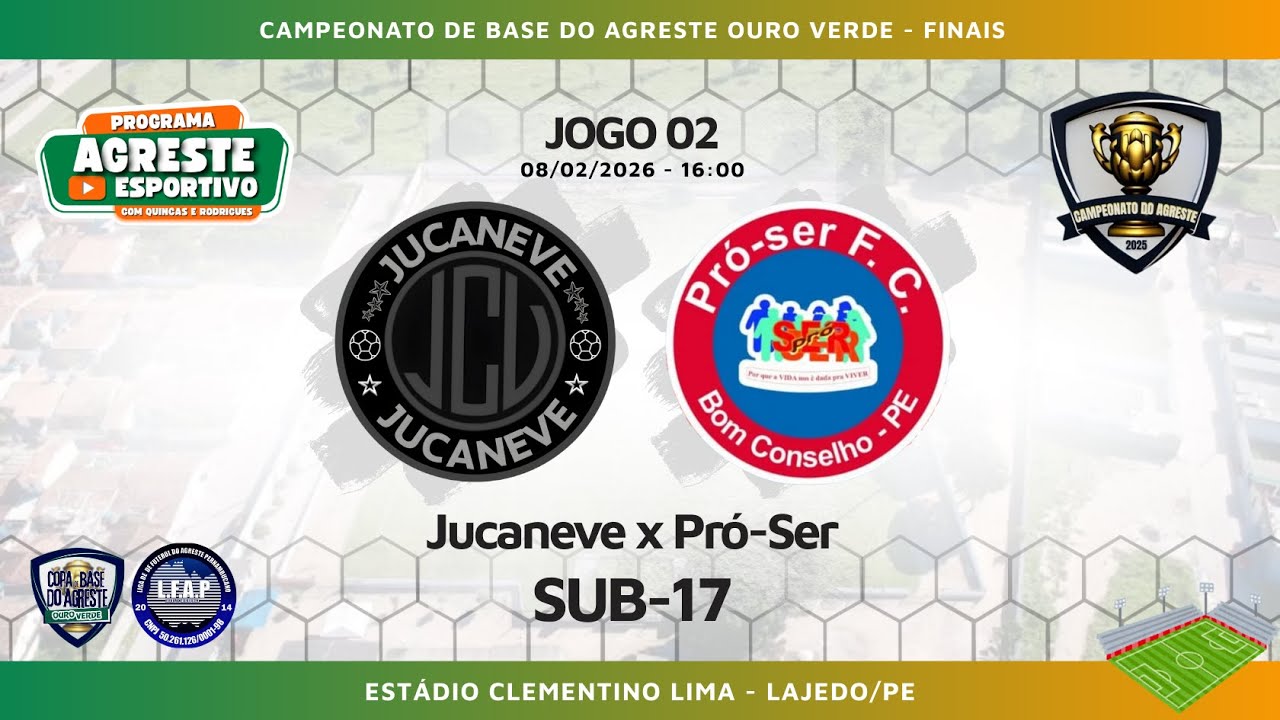 Agreste Esportivo - Final SUB-17 Campeonato de Base do Agreste Ouro Verde