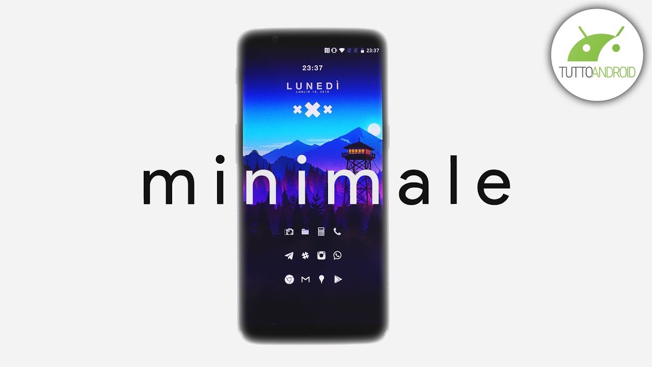 m i n i m a l e . | personalizzazione #28 | TuttoAndroid