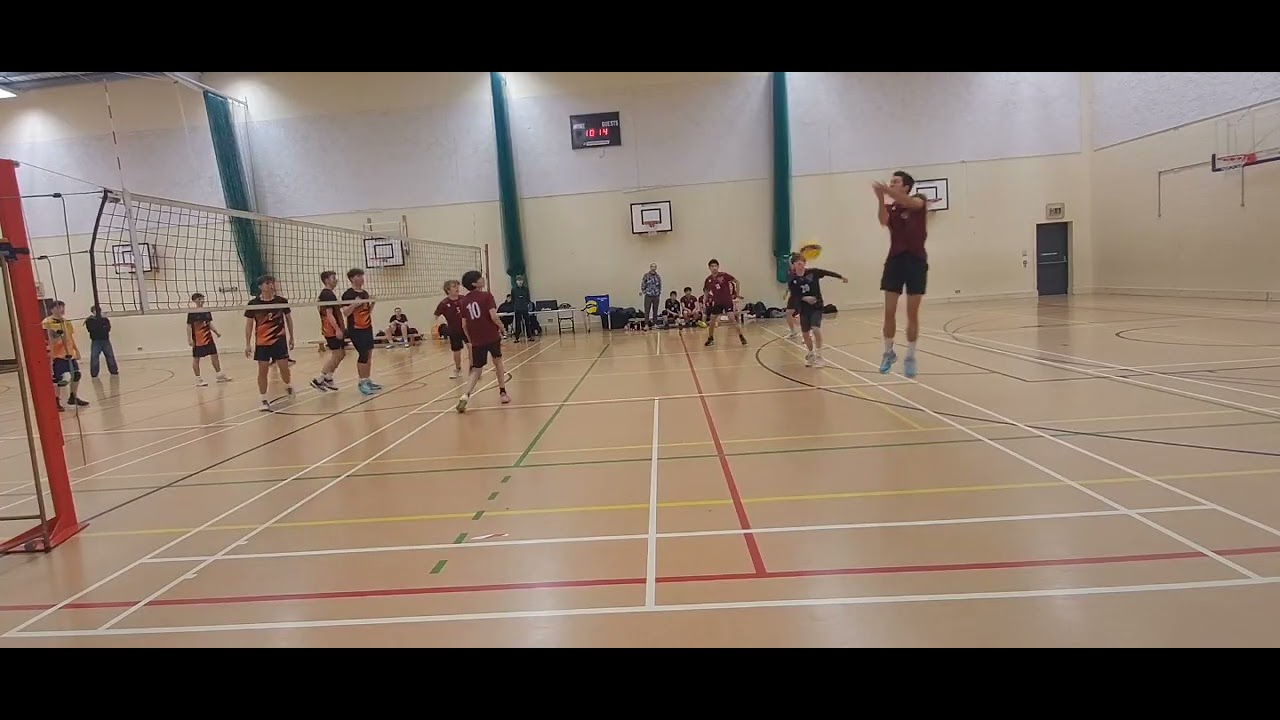 Nuvoc under 19 volleyball game