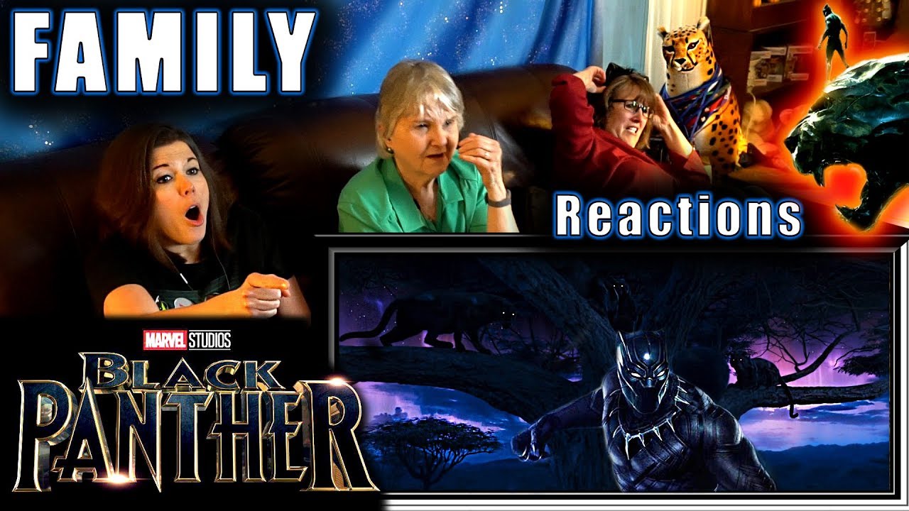 Black Panther | FAMILY Reactions | Fair Use