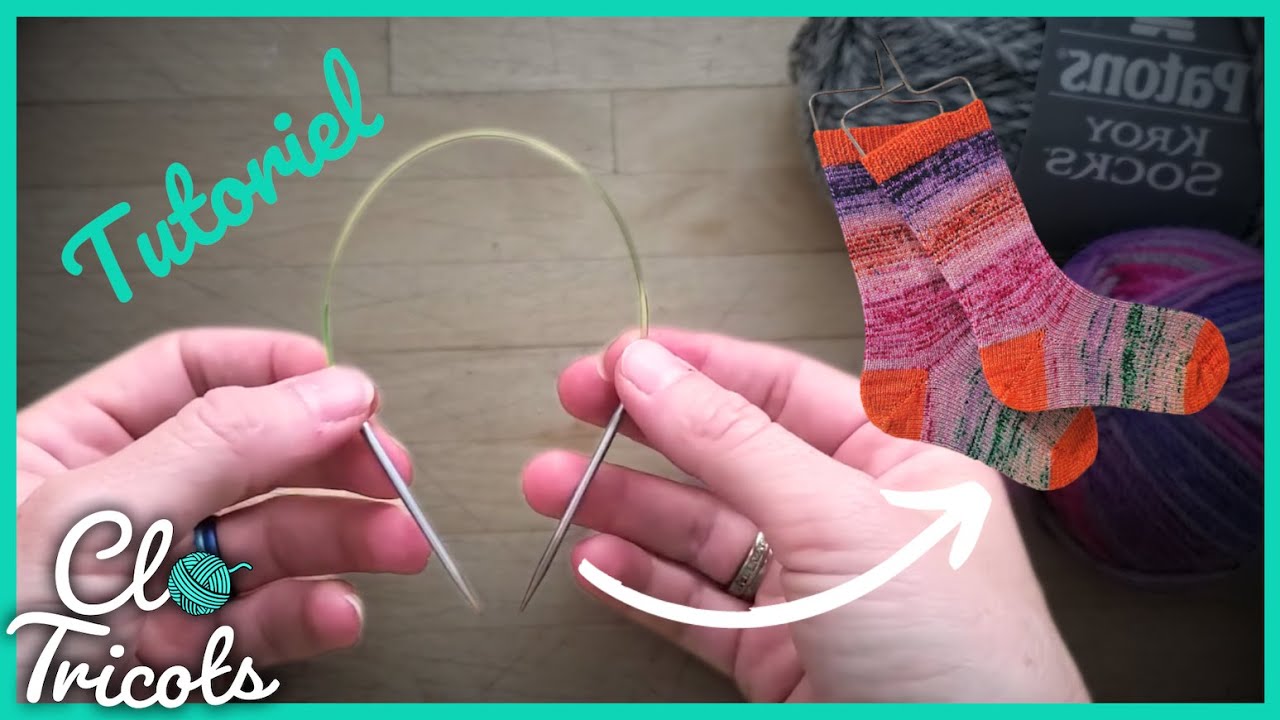 Tricoter des Chaussettes mini circulaires -  Partie 1 - Le Montage