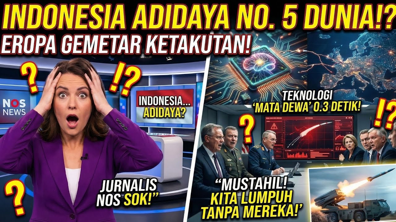 Dunia Tertipu! Inilah Kekuatan Teknologi Indonesia yang Membuat NATO Bergantung #viral #news