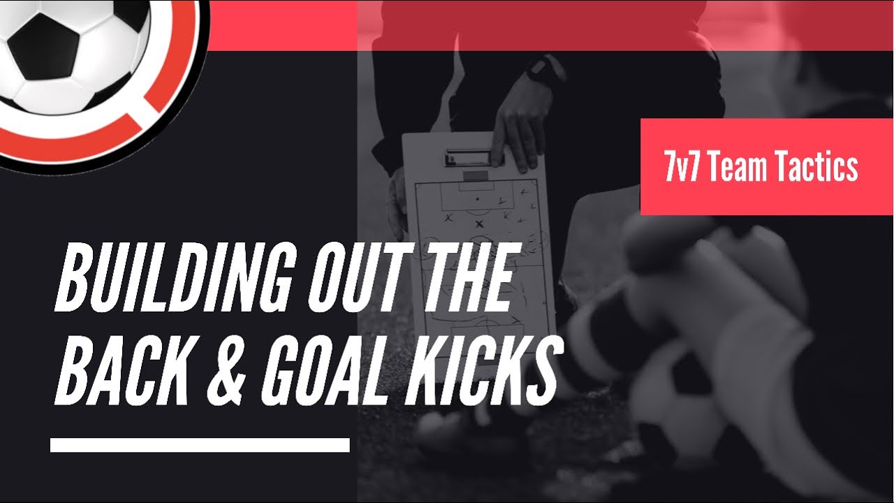 7v7 Team Tactics | Goal Kicks and Building Out of the Back